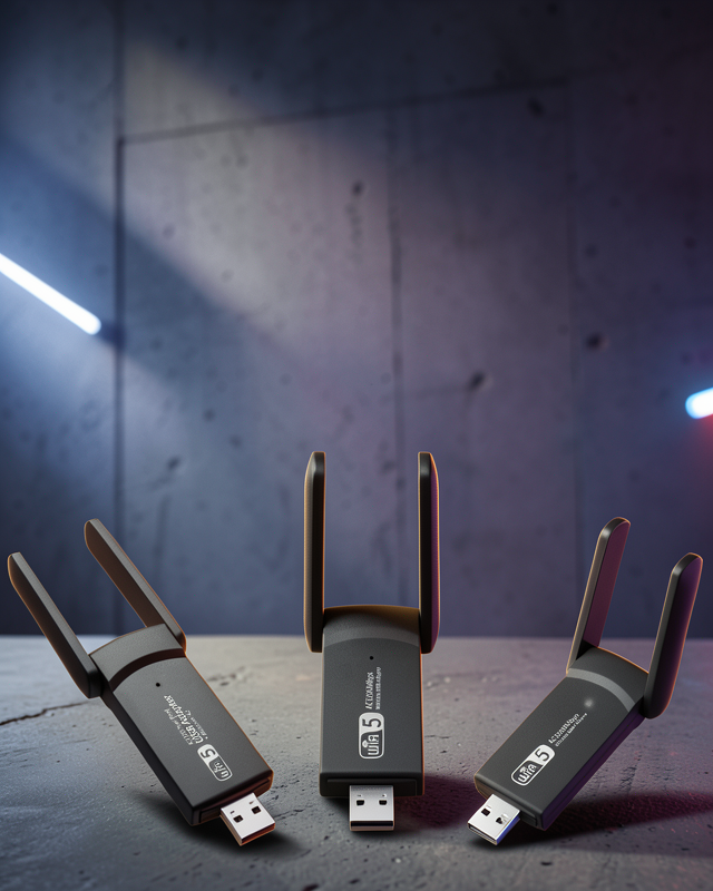 Realtek Chipsetli 5G Destekli Yüksek Hızlı Ağ Adaptörü