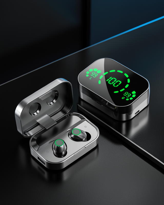 Bluetooth Kulaklık Mikrofonlu Dokunmatik Kontrol ANC Özelliği