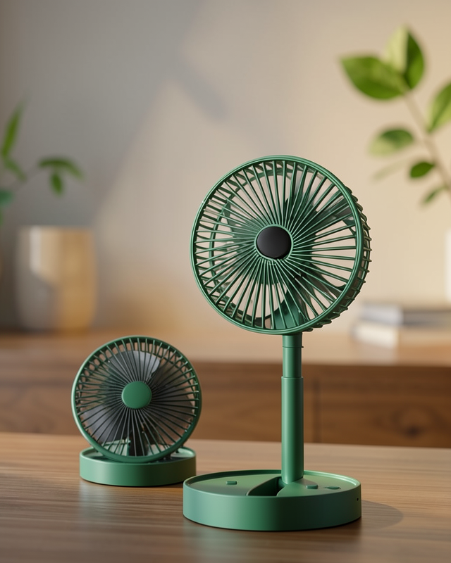 Soğutucu Vantilatör Telefon Standlı Mini Fan