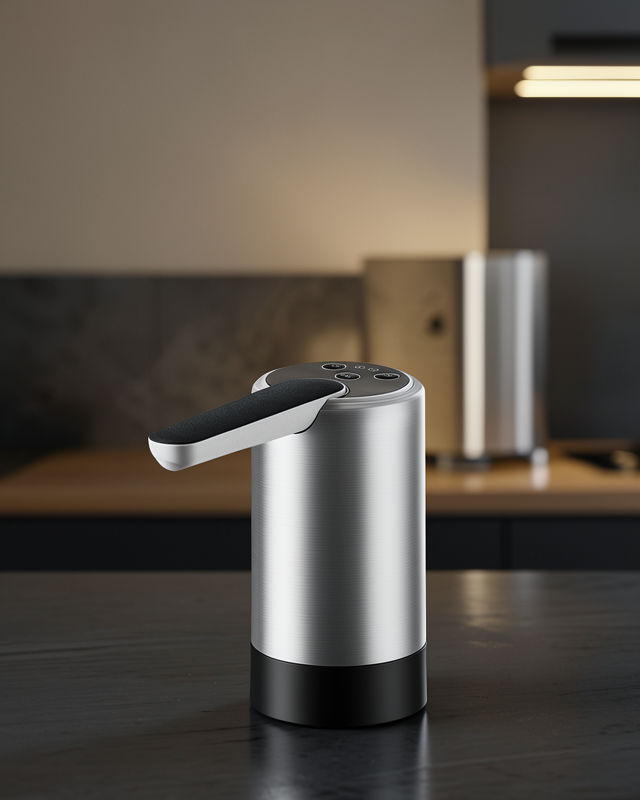 Şarjlı Su Pompası 8000mAh | Cam Damacana Uyumlu | Tek Tuşla Kontrol | USB Şarjlı Otomatik Dolum