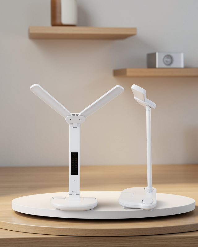 Göz Koruyucu LED Okuma Lambası | Titreşimsiz Işık, Kalemlik ve Stand Fonksiyonlu
