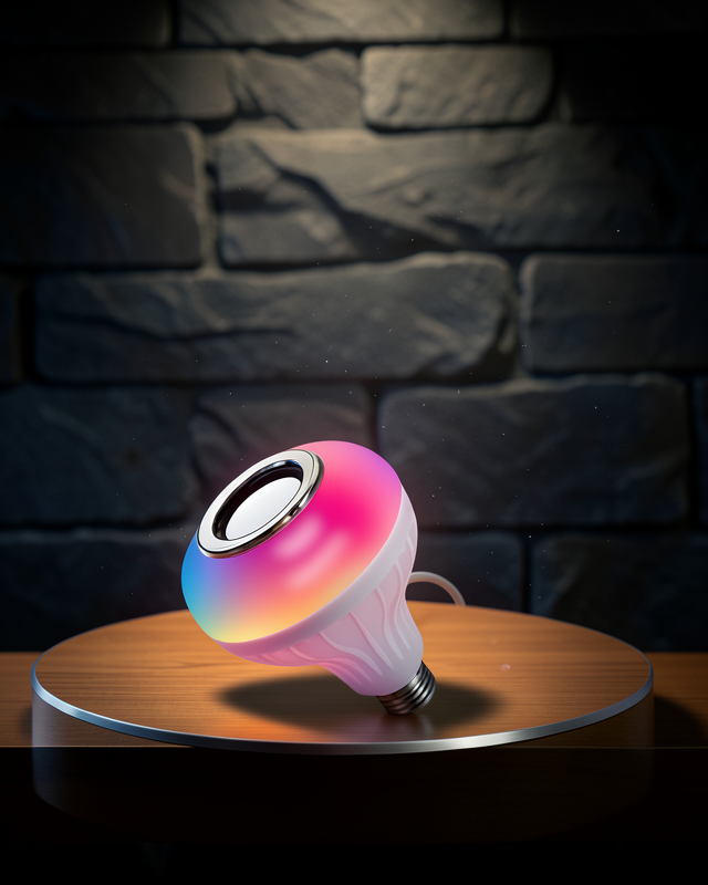 Bluetooth Bağlantılı RGB LED Ampul – Şık ve Fonksiyonel