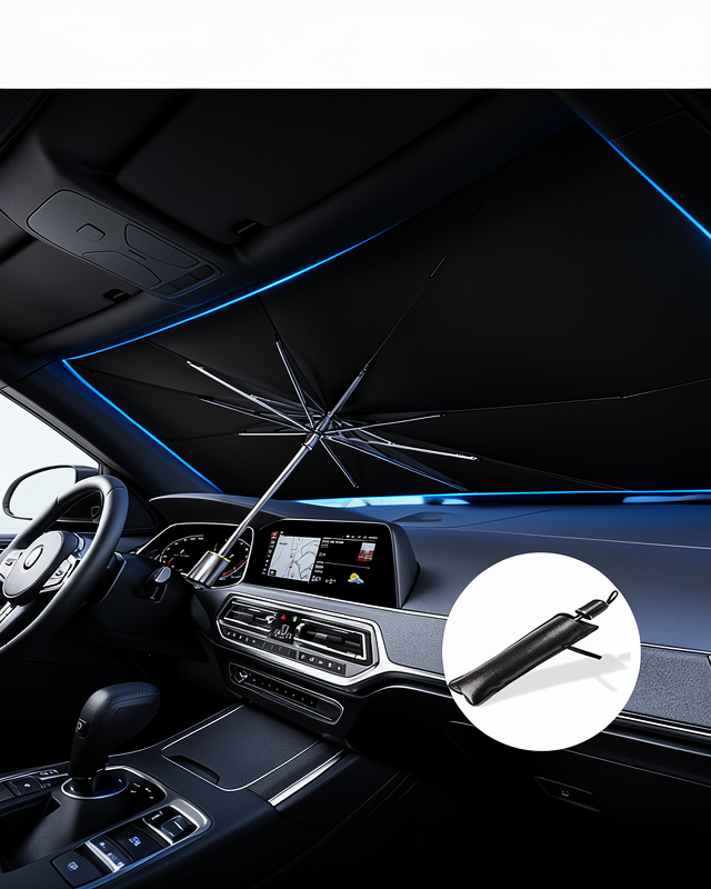 Audi A3, VW Tiguan, Ford Mondeo, Opel Insignia, Honda Civic Uyumlu Oto Şemsiye