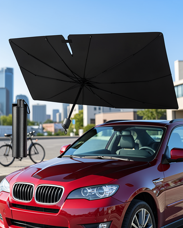 Toyota C-HR, Nissan Qashqai, VW Golf, Renault Fluence, Hyundai Elantra Uyumlu Oto Şemsiye