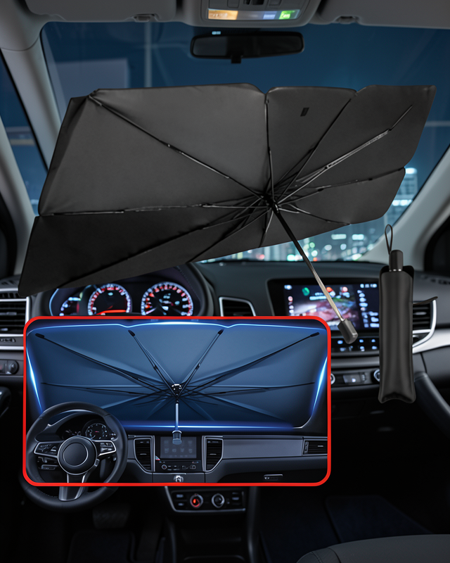 Honda City, Opel Astra, Peugeot 308, Citroen C4, Fiat Linea Uyumlu Oto Şemsiye