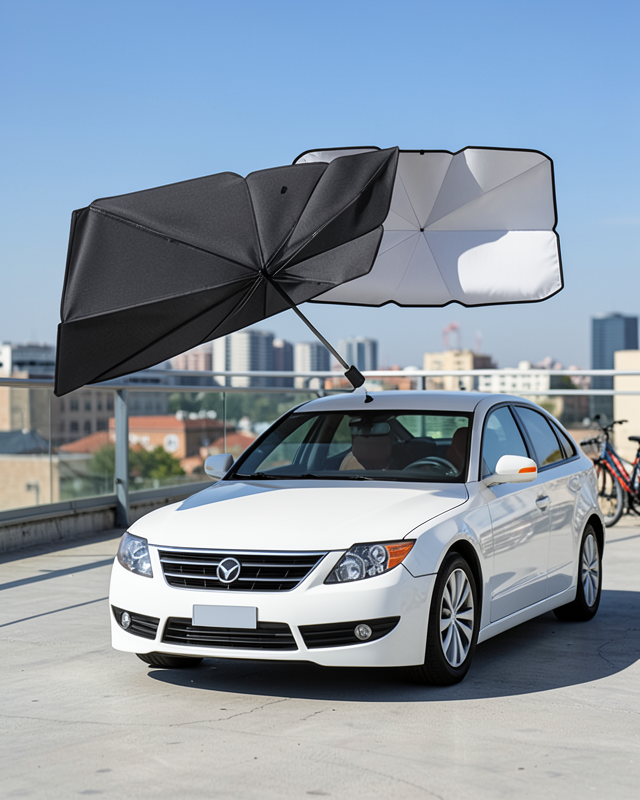 Mercedes CLA, Audi A5, BMW 4 Serisi, VW Arteon, Toyota Camry Uyumlu Oto Şemsiye