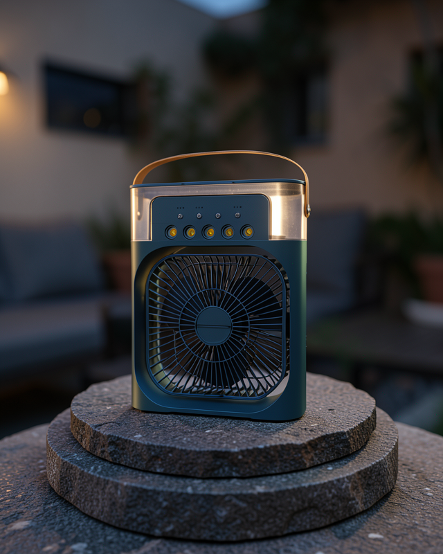 Turbo Fan Teknolojili Sessiz ve Güçlü Soğutma Fanı