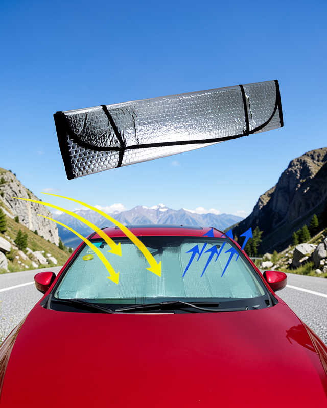 Katlanabilir Ön Cam Güneşlik Araç İçi Isı Yalıtımı Skoda Superb Peugeot 3008 Renault Megane Opel Astra