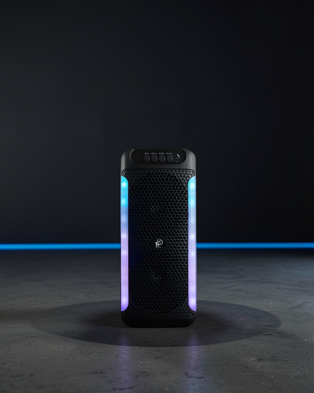 Ev ve Dış Mekan Kullanımına Uygun RGB Işıklı Hoparlör