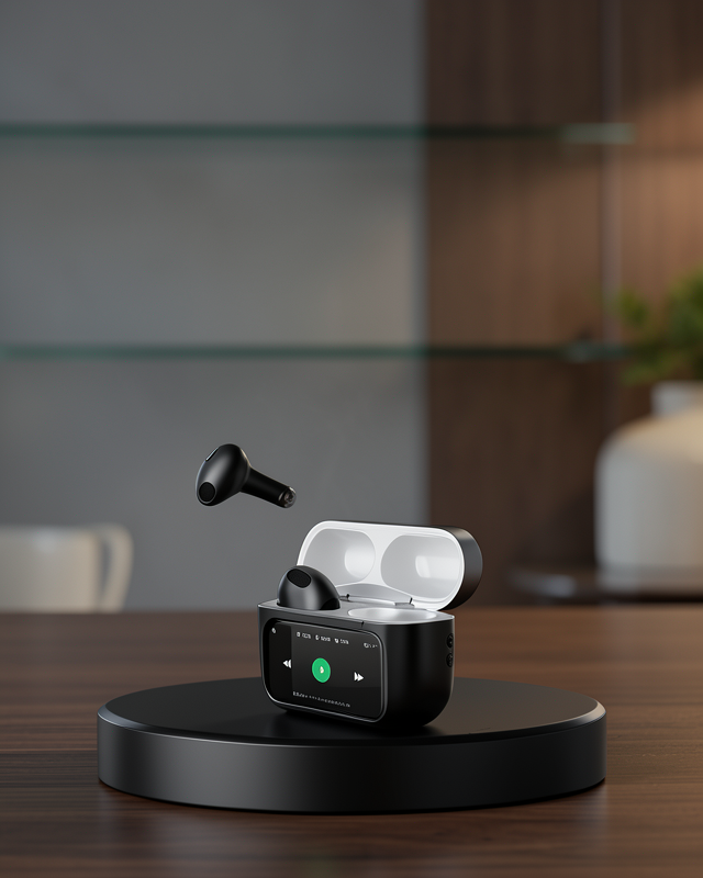 Akıllı Sensörlü Su Geçirmez Bluetooth Kulaklık Güçlü Batarya ve Bass