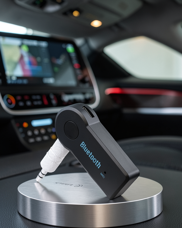 Eller Serbest Özellikli Bluetooth AUX Araç Kiti