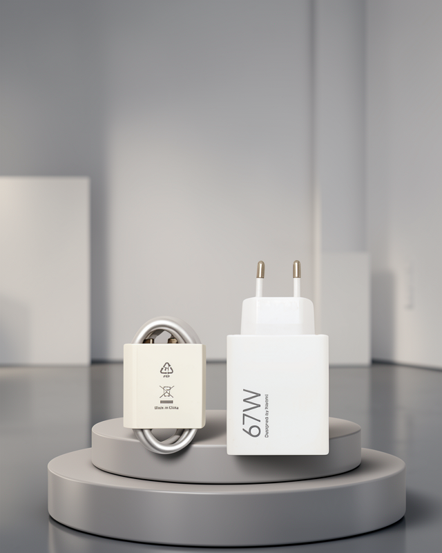 67W Hızlı Şarj Cihazı Yüksek Isı Dayanımlı Type-C Set