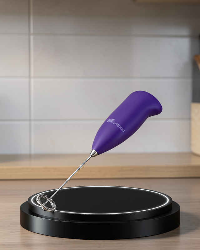 Frappe ve Cappuccino Maker – Taşınabilir Pilli Köpürtücü Mikser