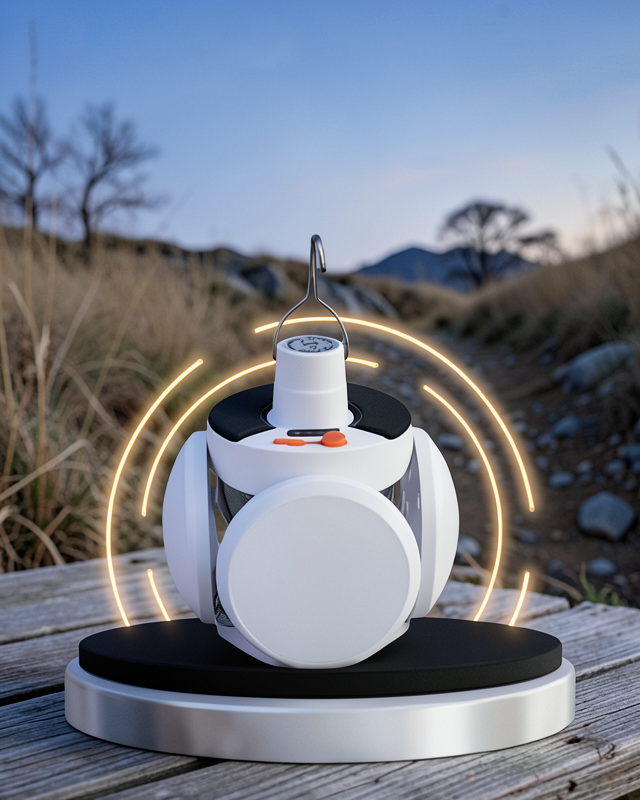 Solar ve USB Şarjlı Su Geçirmez Katlanabilir LED Lamba