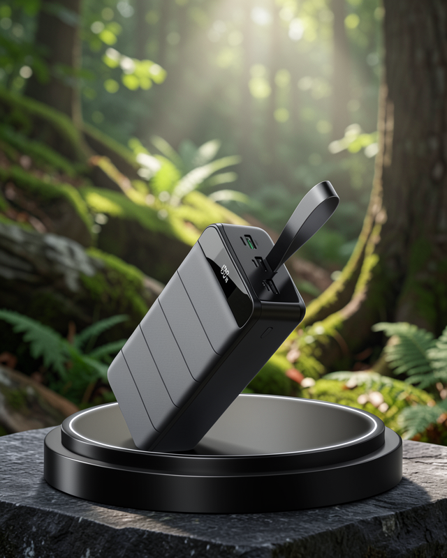 Ultra Güçlü 50.000 mAh Powerbank – LED Ekranlı, Çoklu Bağlantı Seçenekli, Akıllı Koruma Sistemli Şarj Ünitesi