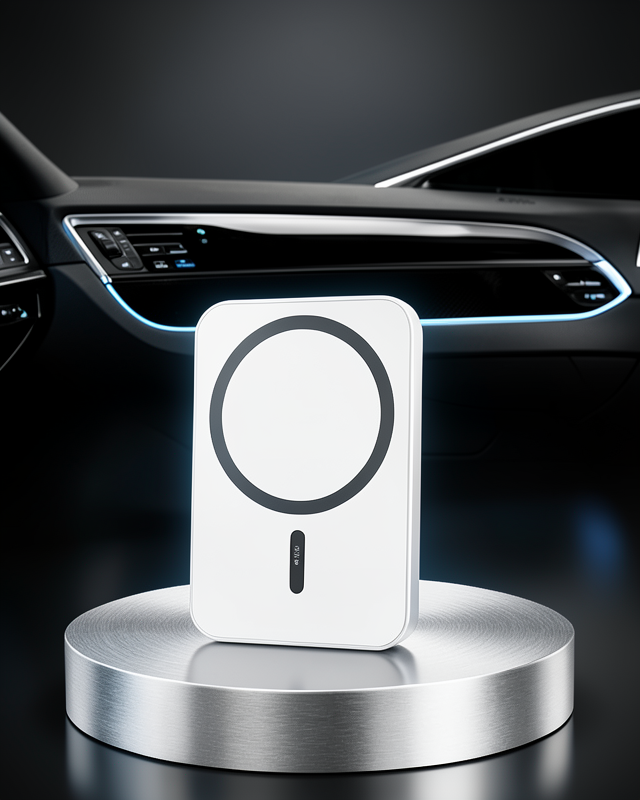 360° Döner Başlıklı MagSafe Araç Telefon Tutucu Hızlı Şarjlı