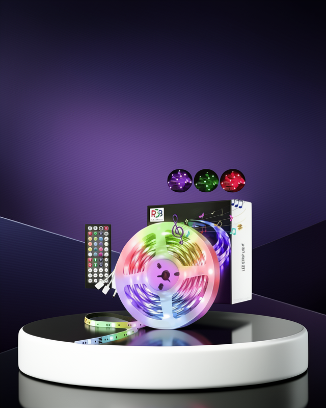 10 Metre Smart Şerit Led Bluetooth Telefon Kontrollü USB Enerjili