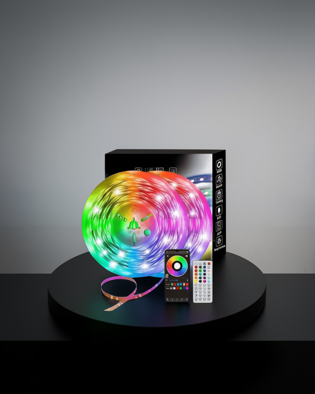 10 Metre USB Smart Şerit Led Kumandalı Telefon Kontrollü