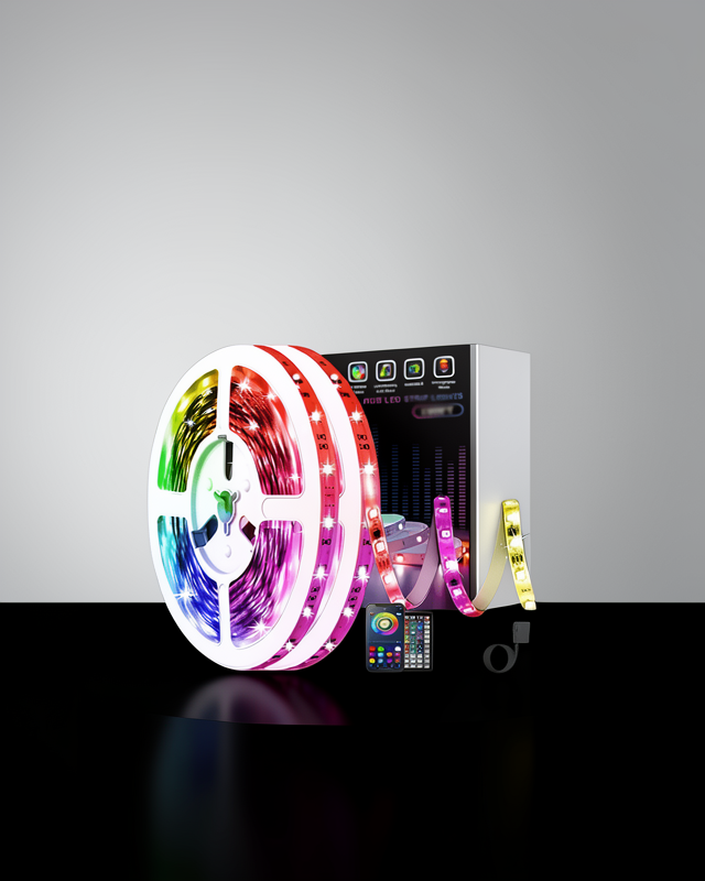10 Metre Telefon Kontrollü Smart Şerit Led USB RGB Kumandalı
