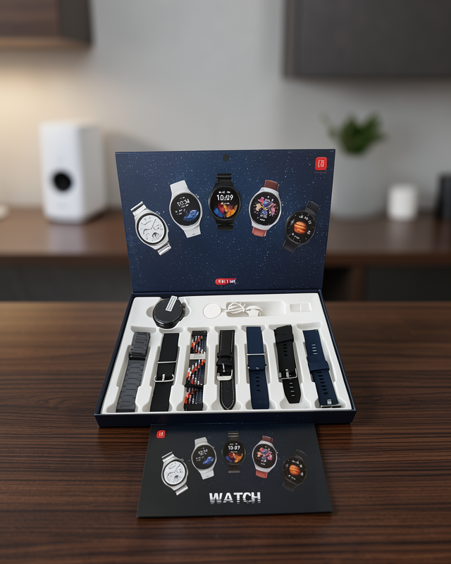 Yeni Nesil Akıllı Saat 2024 Model Uyku ve Sağlık Takibi Bluetooth Bağlantılı