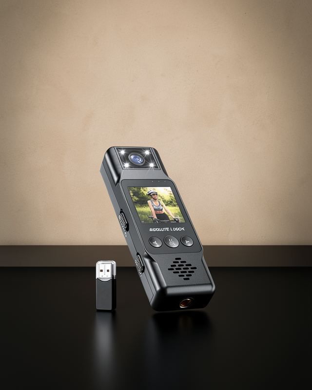 Taşınabilir Full HD Mini Kamera TFT Ekranlı