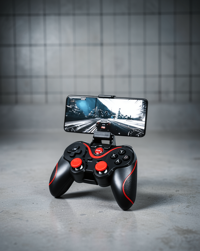 Telefon, Tablet ve PC İçin Çok Fonksiyonlu Bluetooth Gamepad