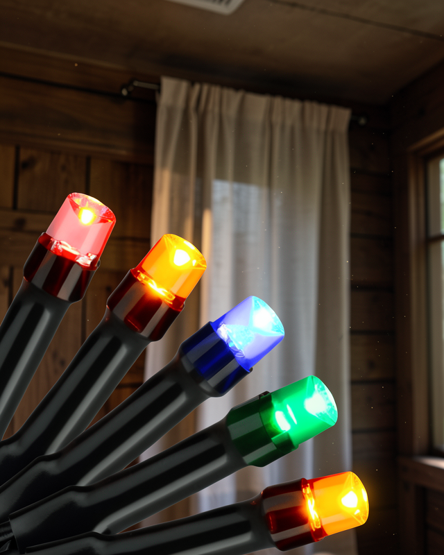 8 Modlu Zaman Ayarlı LED Perde Işık – Bahçe ve Balkon Dekorasyonu