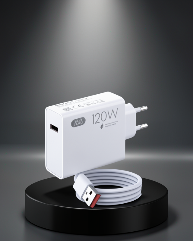 120W Mi Turbo Destekli Hızlı Şarj Cihazı Type-C Uyumlu Akım Korumalı