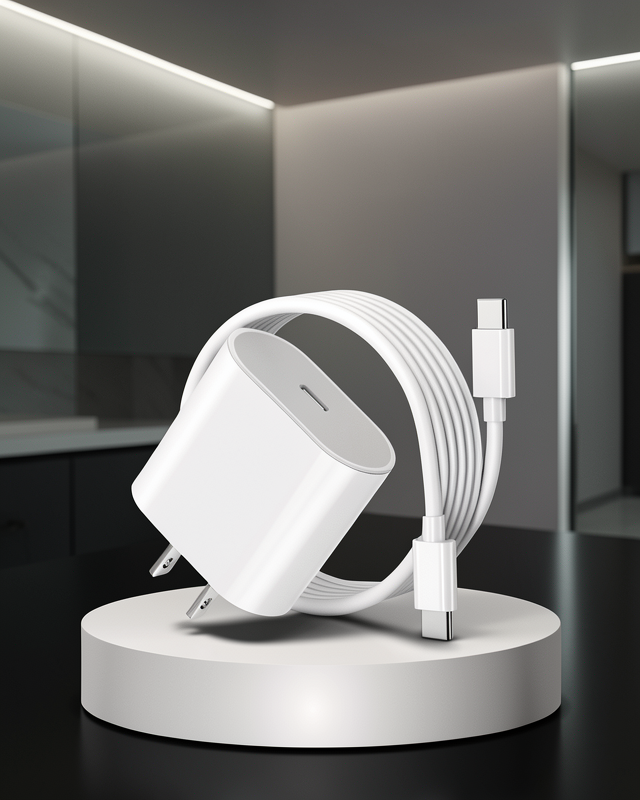 iPhone ve iPad Uyumlu 20W Güvenli USB-C Hızlı Şarj Adaptörü