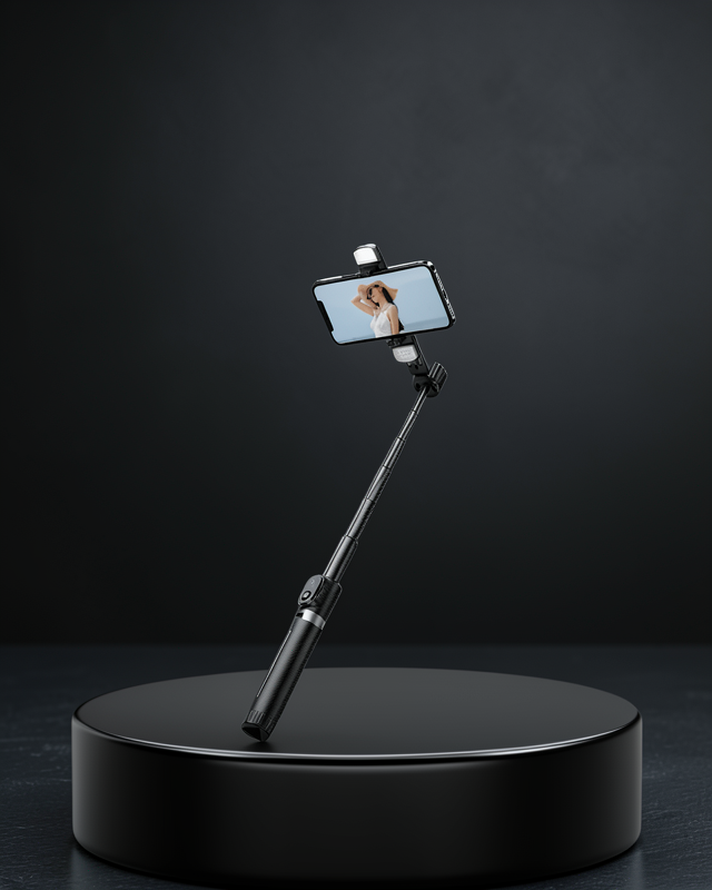 Bluetooth Selfie Çubuğu – Uzaktan Kumandalı