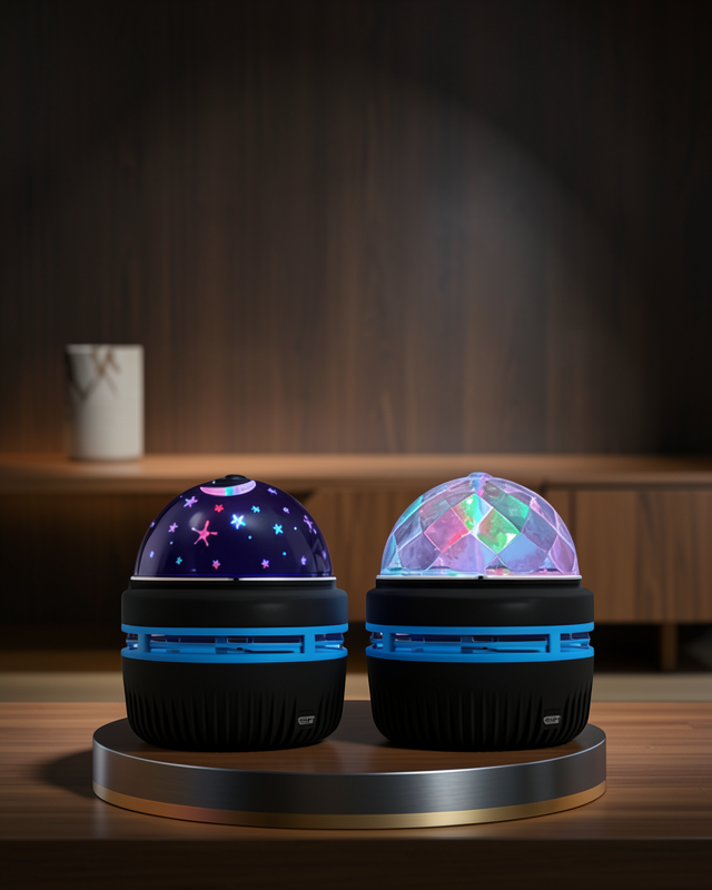 360° Dönen Galaxy Projektörlü Gece Lambası – Star Master Yıldızlı Gökyüzü Efekti
