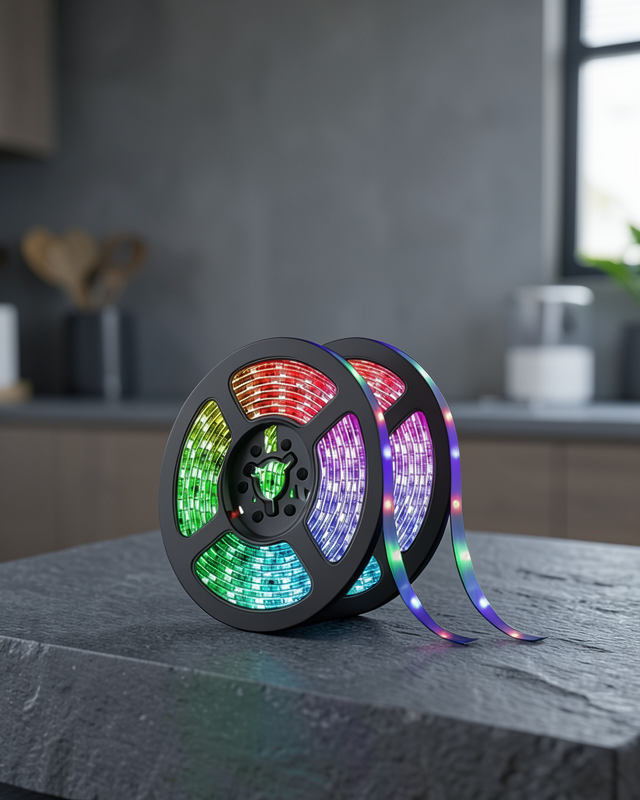 Smart Şerit LED Işık – Uzaktan Kumandalı, USB Girişli, Müzik Modlu
