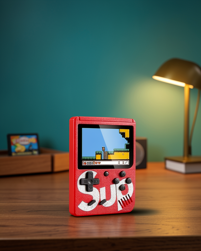 TV Çıkışlı Mini Retro El Konsolu 400 Oyunlu