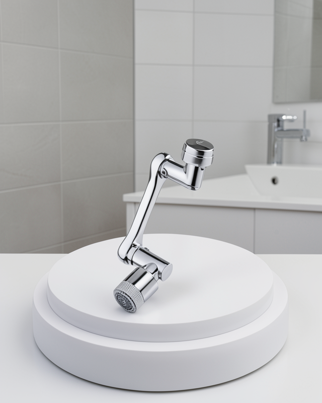 Dönebilir Musluk Başlığı – Lavabo Temizliği ve El-Yüz Yıkamada Maksimum Rahatlık