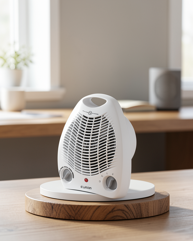 Mini Elektrikli Isıtıcı – 2000W Güç, Fanlı Isıtma, 3 Isı Modu