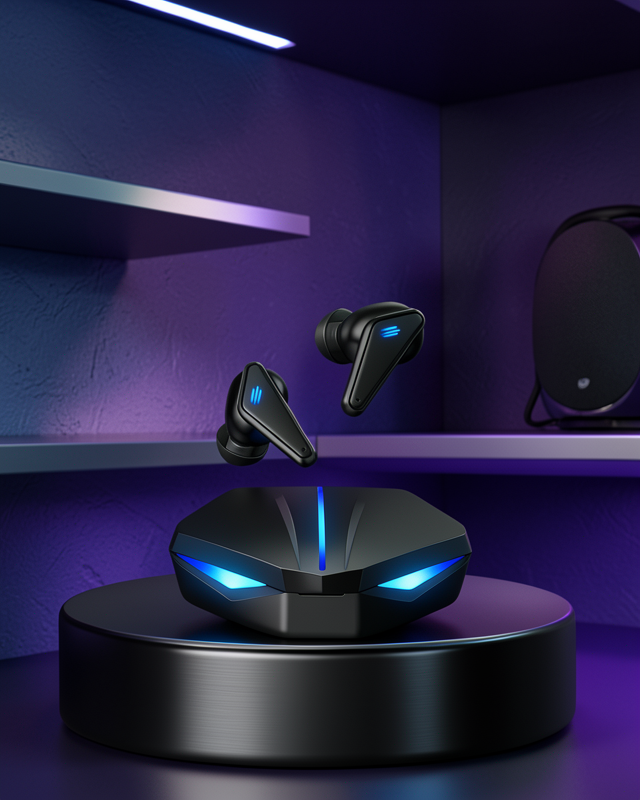 Bluetooth 5.0 Oyun ve Müzik Kulaklığı – 3D Ses Kalitesi
