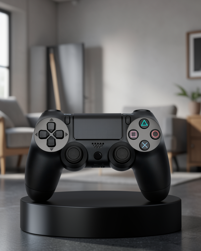 Titreşimli Kablosuz Oyun Kolu – PS4, PC, Mobil, Tablet ve Steam Uyumlu