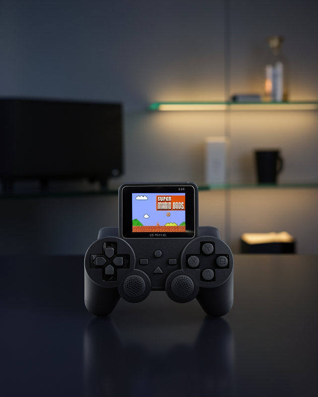 Atari S10 Retro Oyun Konsolu – 520 Nostaljik Oyun, TV Bağlantılı, Şarjlı ve Taşınabilir