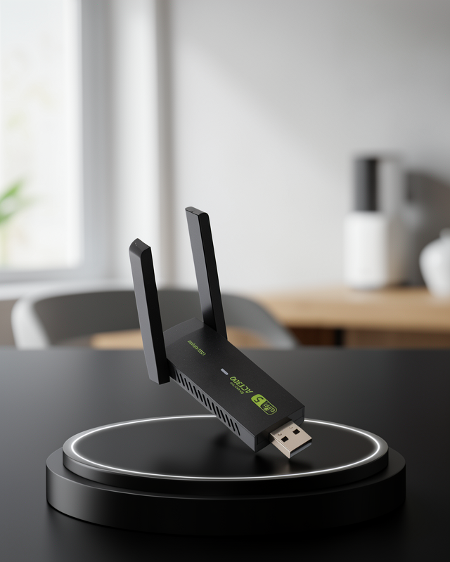 Dual Band USB WiFi Adaptör – 1200 Mbps Hız