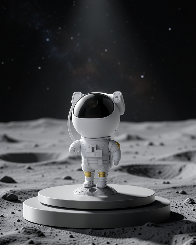 Astronot Galaksi Projeksiyon Lambası Bluetooth Bağlantılı ve Uzaktan Kontrollü