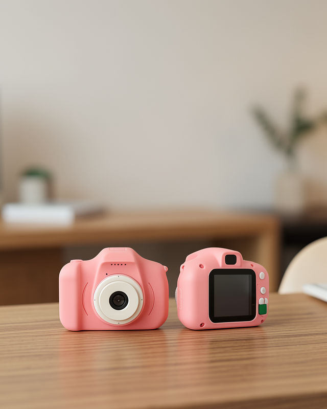 Çocuklar İçin Mini Fotoğraf Makinesi 8MP 1080P Video ve Darbeye Dayanıklı