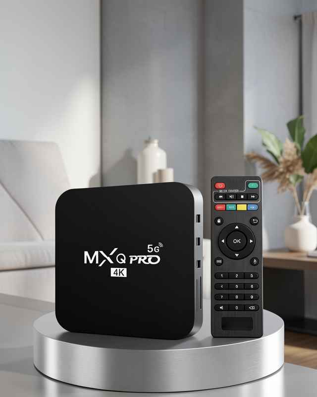4K Android TV Box – 2GB RAM 16GB ROM, Hızlı Wi-Fi Bağlantılı Akıllı Medya Kutusu