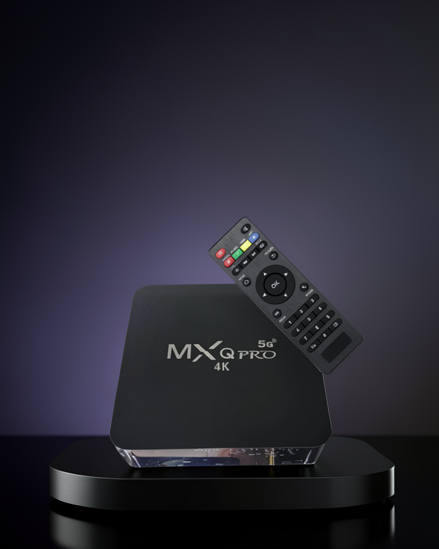 Android TV Box 4K – 2GB RAM 16GB ROM, Kablosuz Wi-Fi Medya Oynatıcı