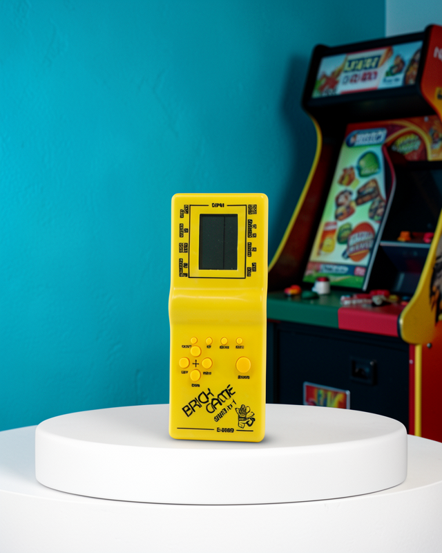 Taşınabilir El Aterisi Gameboy – Klasik Tetris Oyunu, Pil ile Çalışan Mini El Konsolu