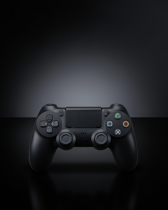 Kablosuz Titreşimli Oyun Kolu – PS4 Uyumlu Ergonomik Tasarım ve Uzun Pil Ömrü
