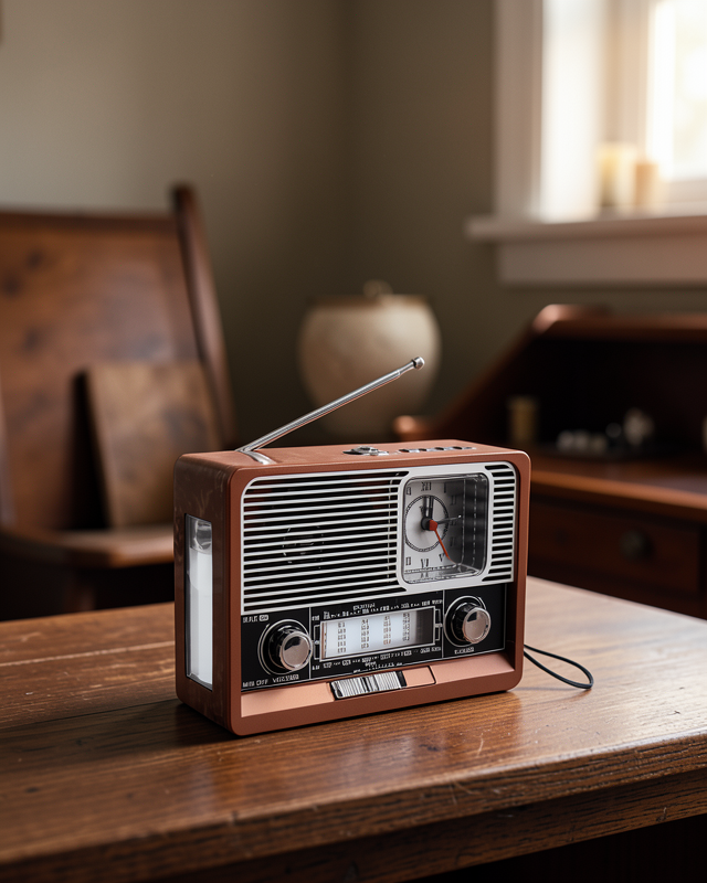 Nostaljik Radyo – Şık Dekoratif Tasarım ve Güvenli 2 Yıl Garanti