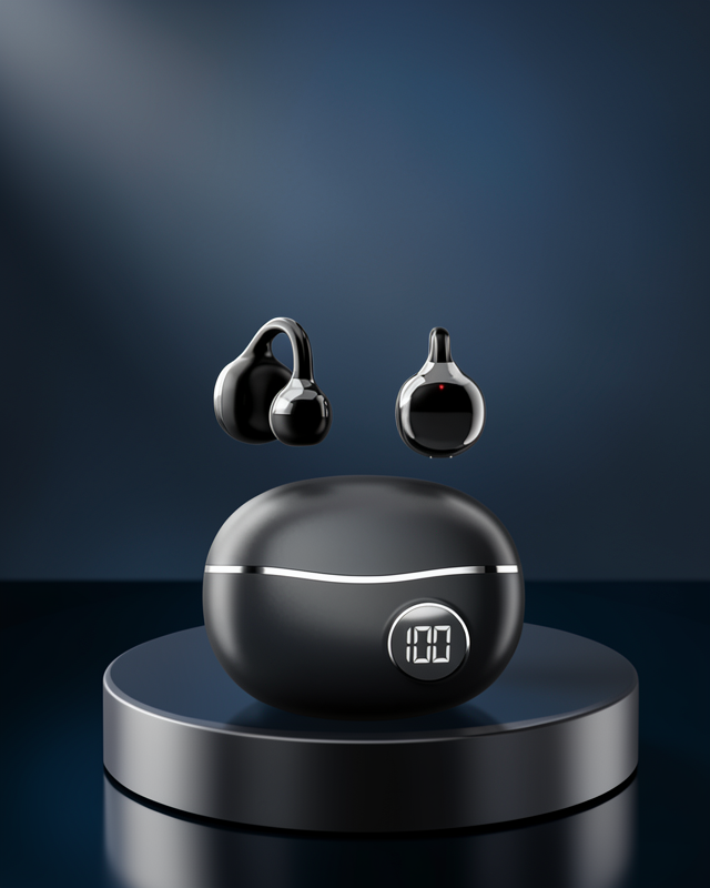 Açık Kulak Kablosuz Bluetooth Kulaklık – Konforlu Tasarım ve Uzun Süreli Kullanım