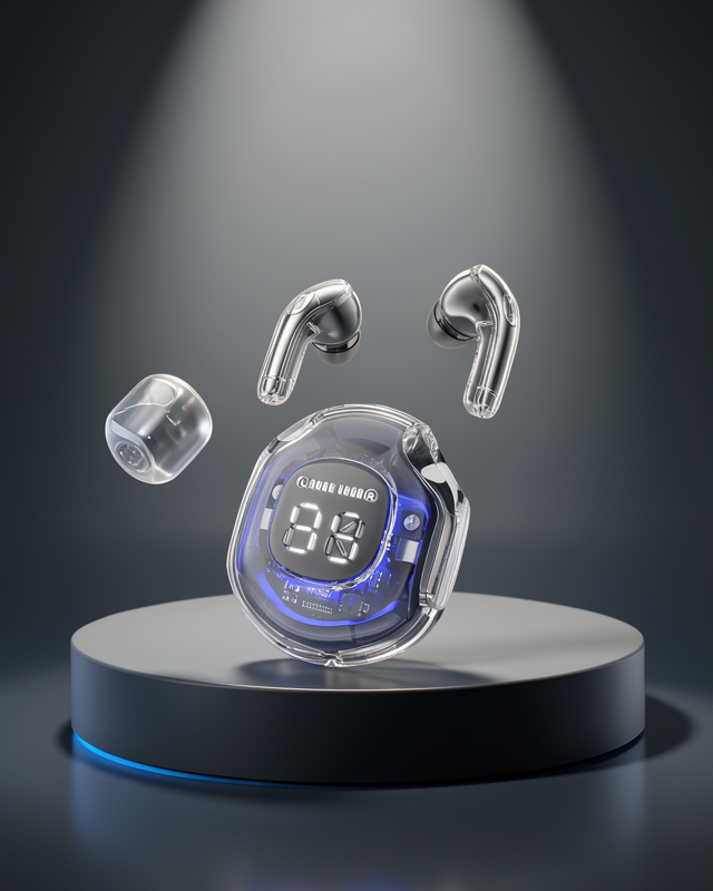 Bluetooth 5.3 TWS Kulaklık Gürültü Engelleyici Üçlü Mikrofonlu Ergonomik Tasarım
