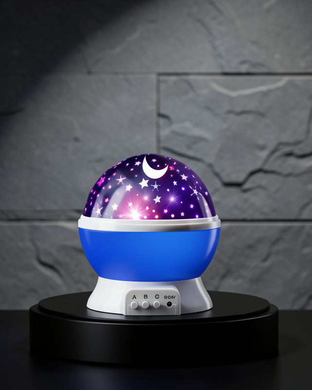 LED Gece Lambası 6 Renk Seçenekli Yumuşak Işıklı Uyku Yardımcı Lamba