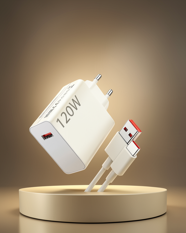 120W USB-C Şarj Adaptörü Süper Hızlı Şarj Güç Kaynağı Seti
